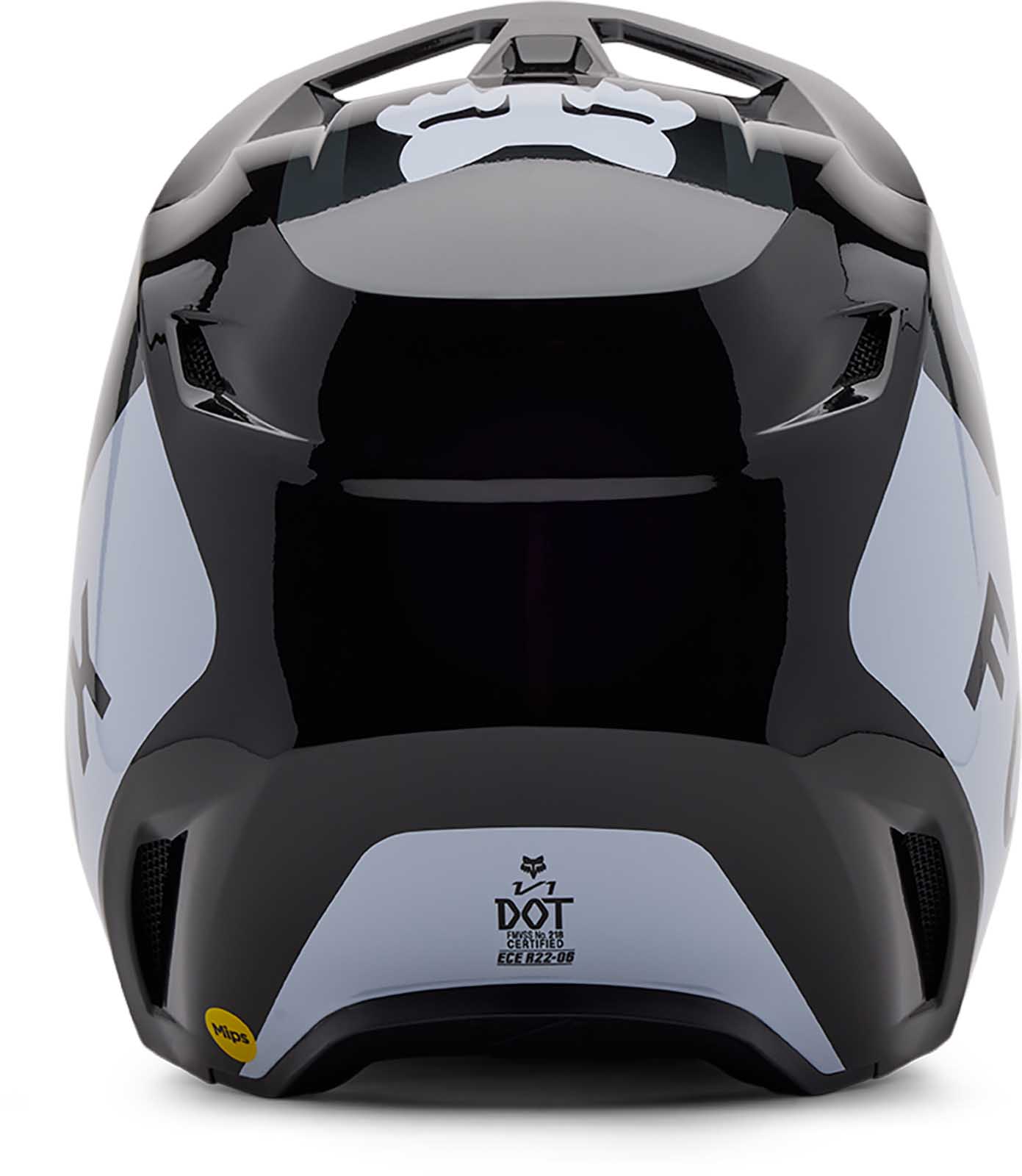 Fox Black V1 Lean Helmet 32999-001-2X for sale online | eBay