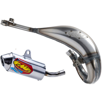 Image for FMF Factory Fatty Pipe Shorty Silencer Combo
