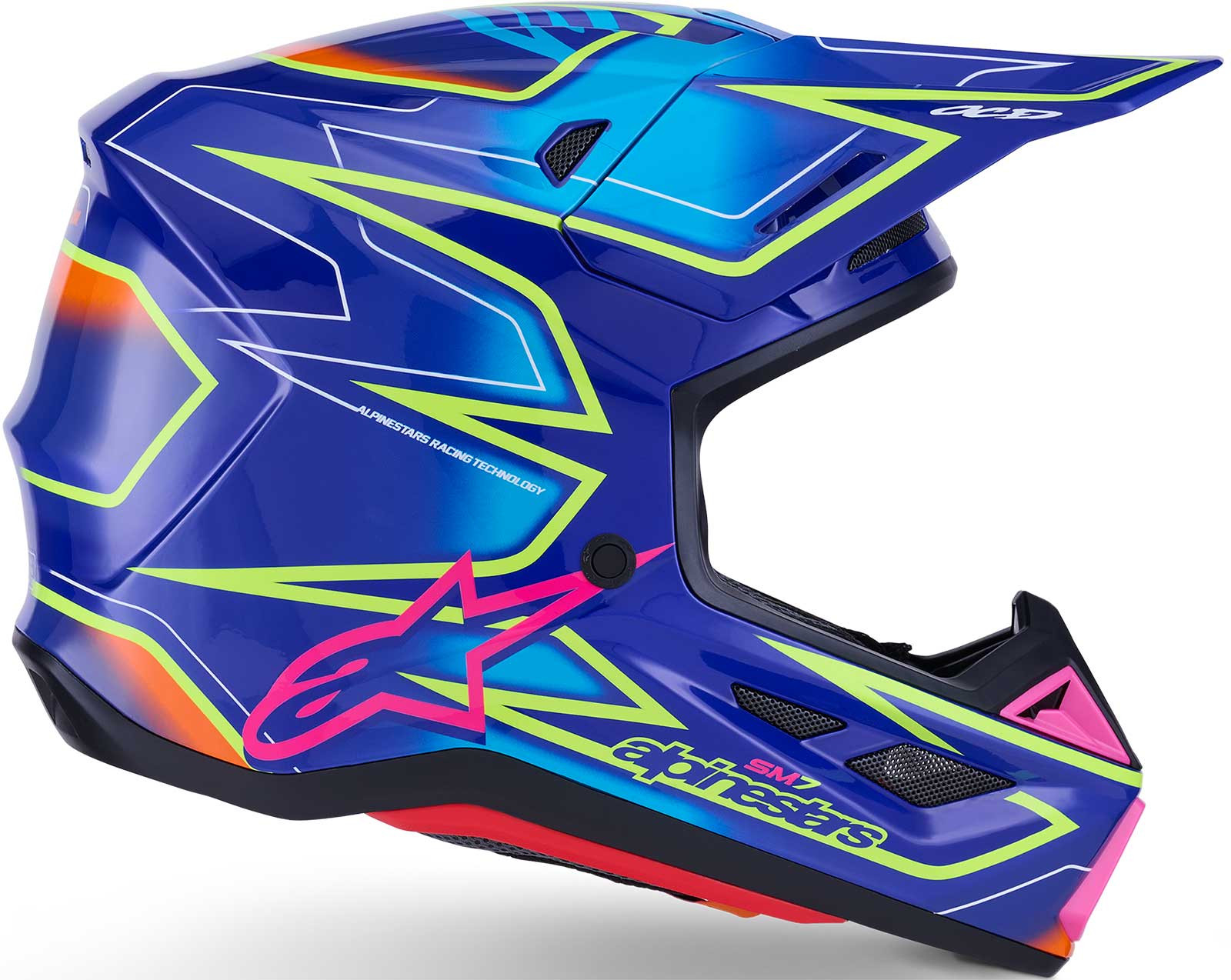 Blue/Pink/Yellow Fluo