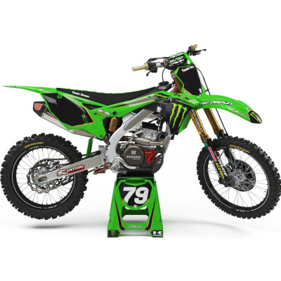 Throttle Syndicate 2020 Team Green Monster Energy Kawasaki Graphic Kit TS40-38TG