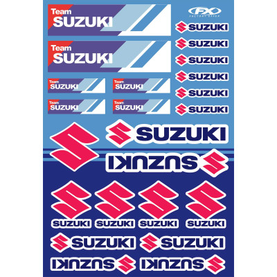 Image for Factory Effex Suzuki Racing Sticker Sheet