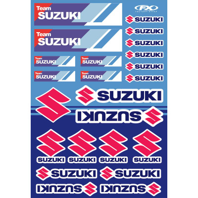 Image for Factory Effex Suzuki Racing Sticker Sheet