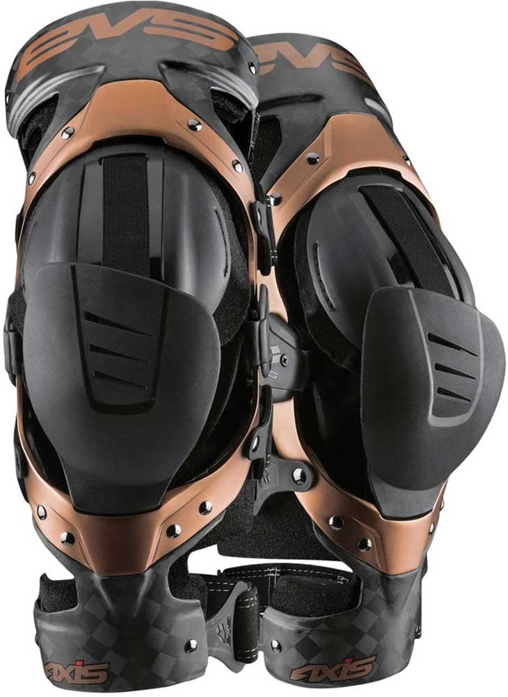 EVS Axis Pro Knee Braces AXISP-BK/COP-