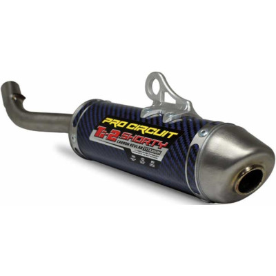 Image for Pro Circuit Ti-2 Blue Shorty Silencer