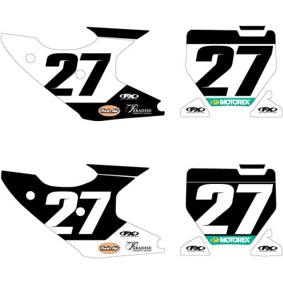 Factory Effex 2024 Rockstar Husqvarna Factory Racing Custom Backgrounds