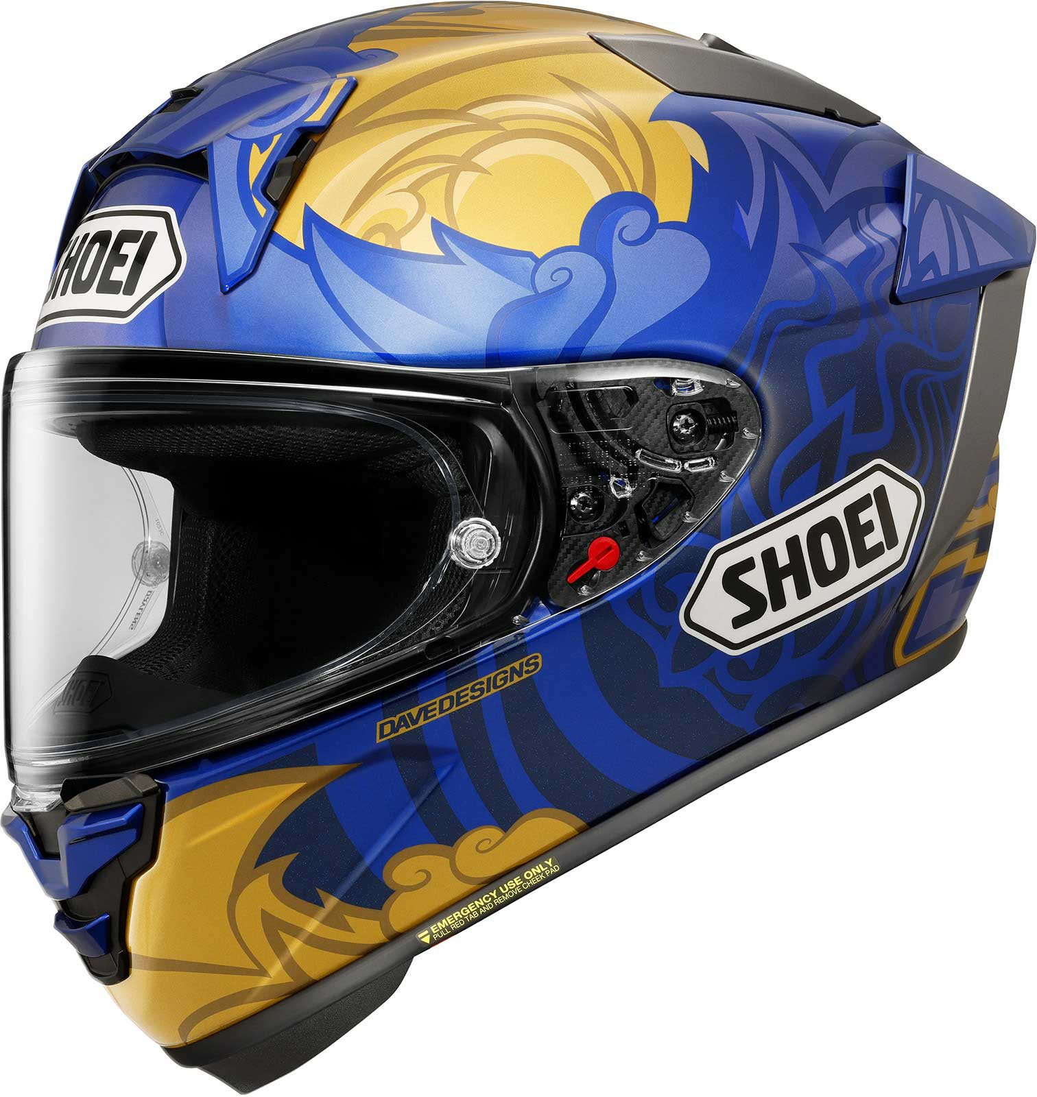 Shoei X-Fifteen Marquez Thai Full Face Street Helmet 0105-1902