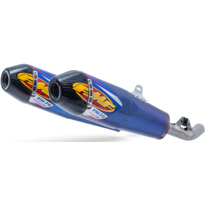 Image for FMF Factory 4.1 RCT Titanium/Carbon Dual Slip-On Exhaust