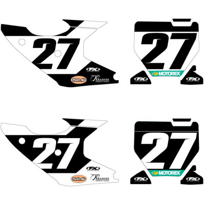 Image for Factory Effex 2023 Factory Rockstar Husqvarna Custom Backgrounds