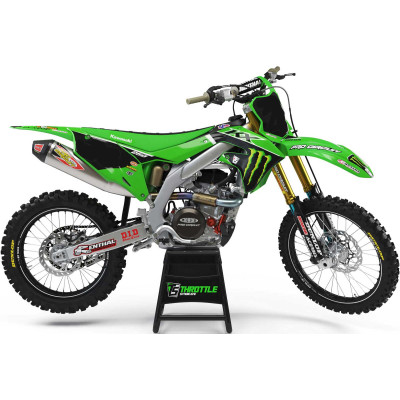 Image for Throttle Syndicate 2022 Team Green Monster Energy Kawasaki Graphic Kit