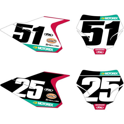 Image for Factory Effex 2025 Rockstar GasGas Factory Racing Custom Backgrounds