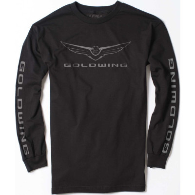 Image for Factory Effex Gold Wing Icon Long Sleeve T-Shirt
