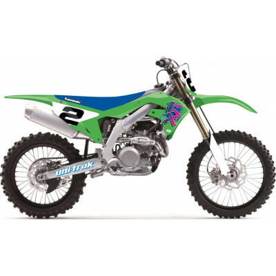 Image for 2023 D'Cor Visuals Kawasaki KX Retro Full Graphic Kit