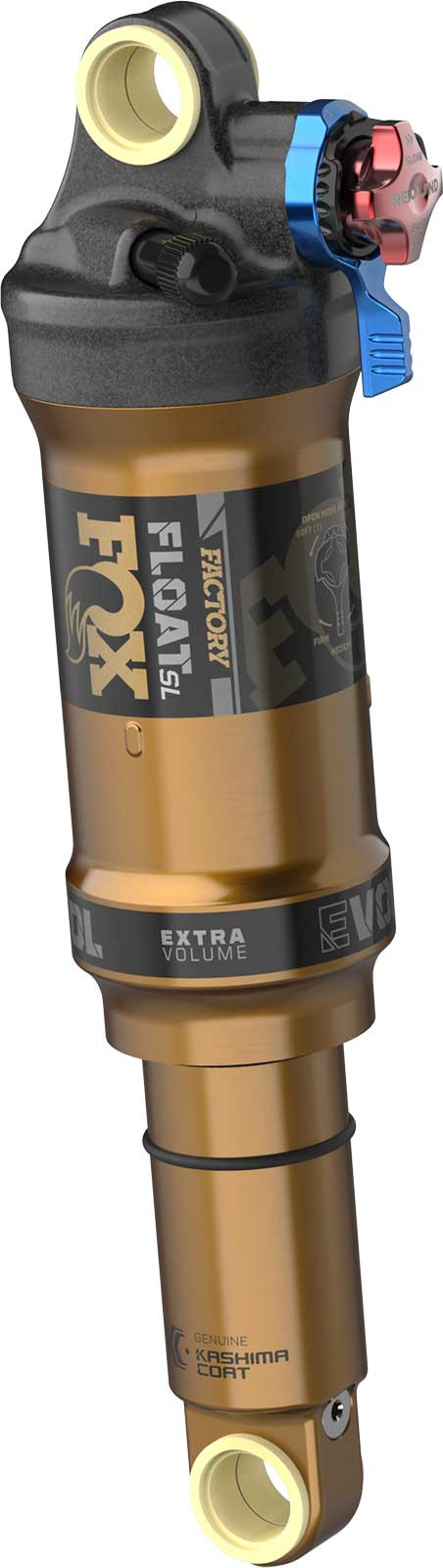 2027 Fox Shox Float SL Metric 3-Pos Lever EVOL Factory Rear Shock 972-01-5SL