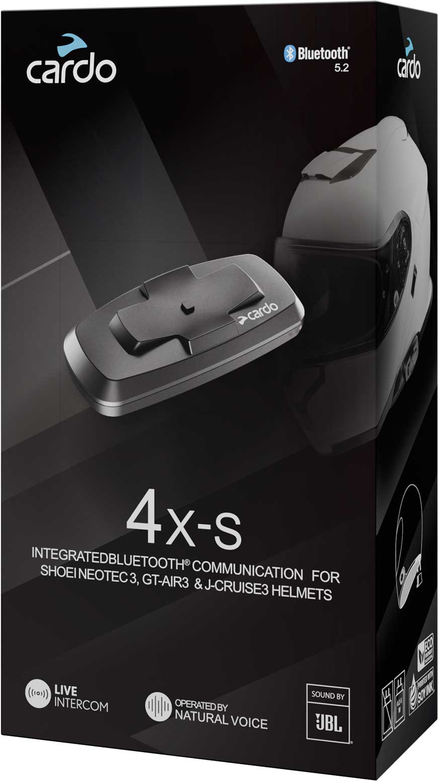 Cardo Shoei 4X-S Communication System 1511-0002-00