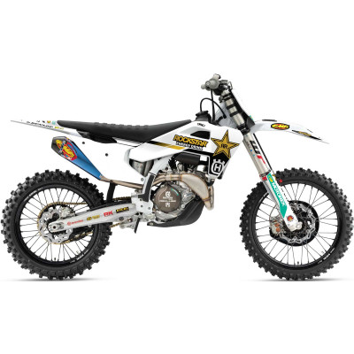 Factory Effex 2025 Rockstar Husqvarna Factory Racing Graphic Kit 28-096