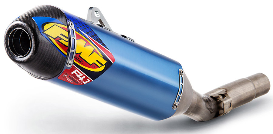 FMF Factory 4.1 RCT Titanium/Carbon Slip-On Exhaust 4.1RCTSLTC_S/O