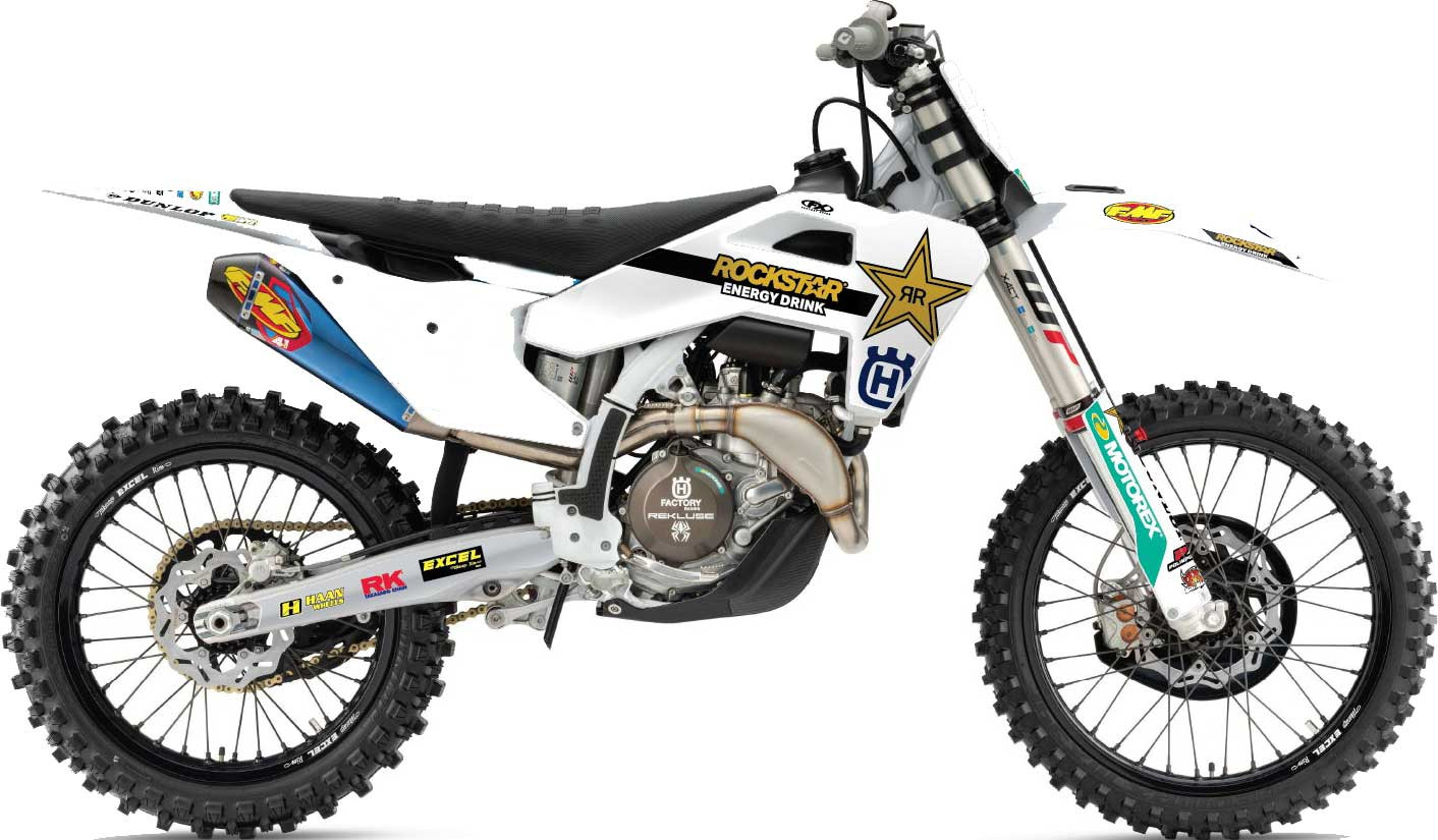 Factory Effex 2026 Rockstar Husqvarna Factory Racing Graphic Kit 29-096