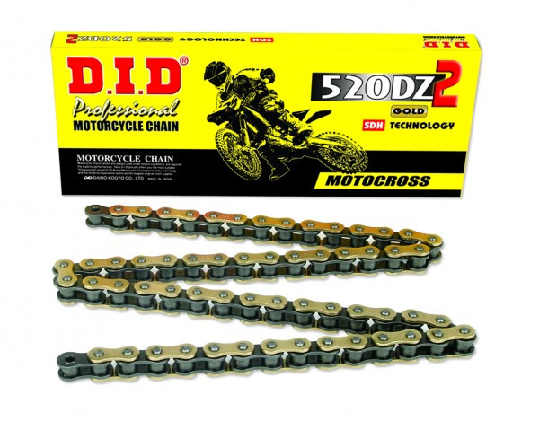 D.I.D. 520DZ2 Gold Chain 520DZ2-120