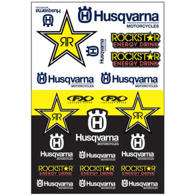 Image for Factory Effex Husqvarna Racing Sticker Sheet