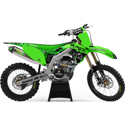 Image for Throttle Syndicate 2022 Slayco Green Camo Graphic Kit