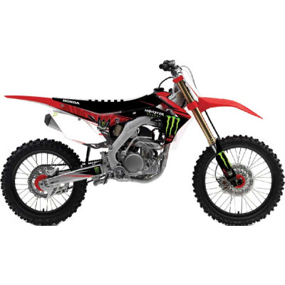 D'Cor Visuals Monster Energy Honda Graphic Kit 20-10-ME