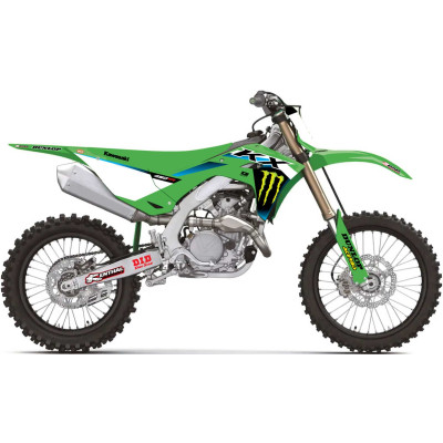 Image for 2025 D'Cor Visuals Monster Energy Kawasaki Graphic Kit