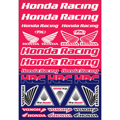 Image for Factory Effex Honda Racing Sticker Sheet