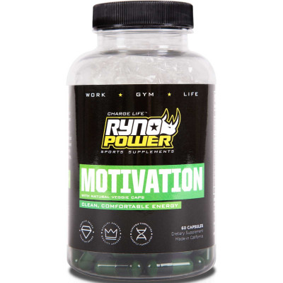 Ryno Power Motivation Pre-Workout Focus Energy Supplement MOT882