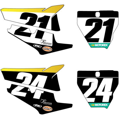 Image for Factory Effex 2022 Factory Rockstar Husqvarna Custom Backgrounds