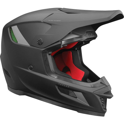 2024 Thor Reflex Blackout Helmet 0110-68BO