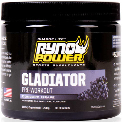 Image for Ryno Power Gladiator Pre-Workout Drink Mix