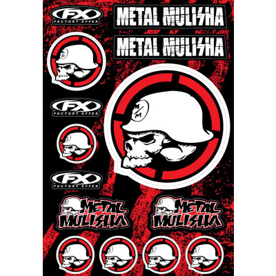 Image for Factory Effex Metal Mulisha Sticker Sheets