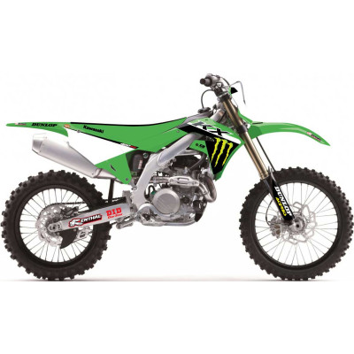 Image for 2023 D'Cor Visuals Monster Energy Kawasaki Graphic Kit