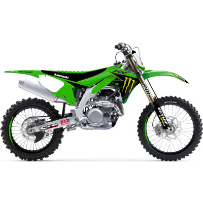 Image for 2021 D'Cor Visuals Monster Energy Kawasaki Graphic Kit