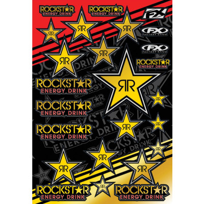 Image for Factory Effex Rockstar Sticker Sheets